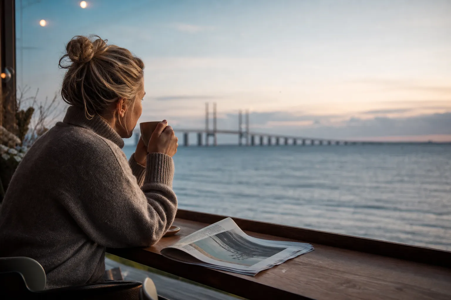 Helsingborgs Dagblad läst digitalt på en mobil