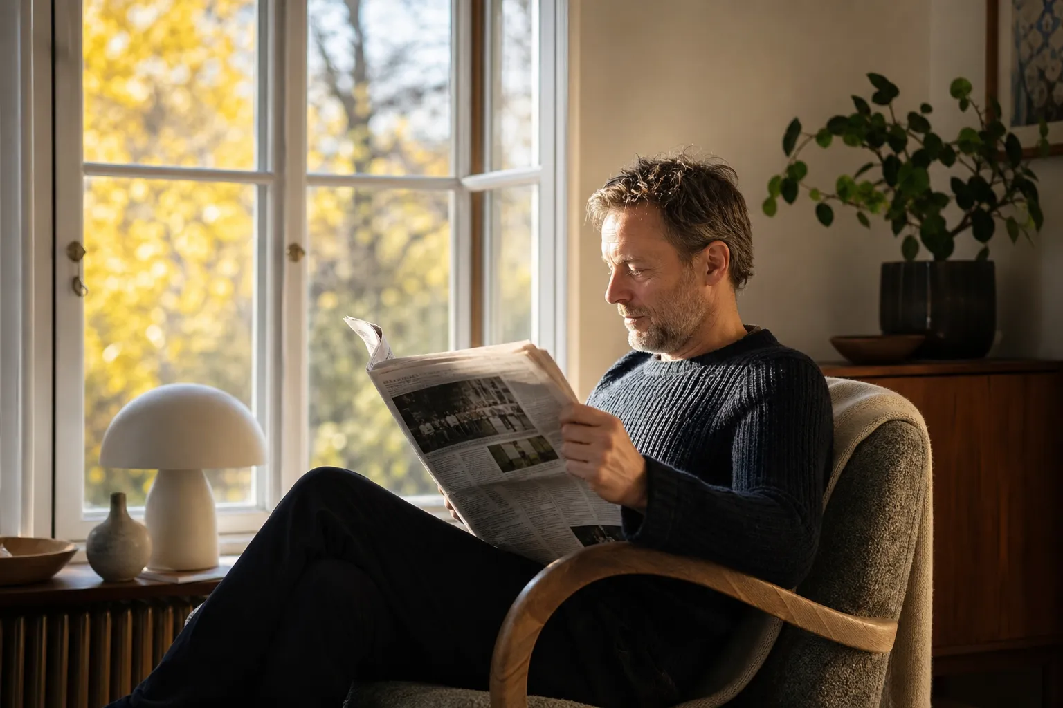 Sydsvenskans e-tidning läst på en surfplatta